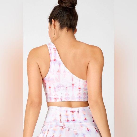 NWT! Fabletics ‘Harlow One Shoulder Reversible Sports Bra’ - Picture 2 of 7